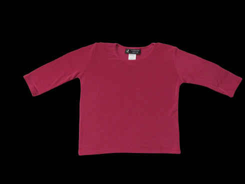 Miss Modestee Toddler 3/4 Sleeve Slinky Top